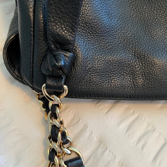 Tory Burch Black Leather Shoulder Bag - Picture 11 of 15